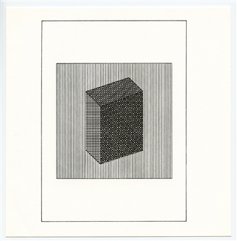 Sol LeWitt silkscreen Ficciones