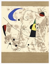 Joan Miro pochoir for XXe Siecle
