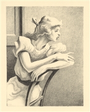 Thomas Hart Benton lithograph