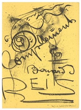 Hans Hofmann lithograph Improvisations