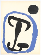 Joan Miro original lithograph, 1956