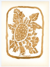 Georges Braque lithograph, 1955