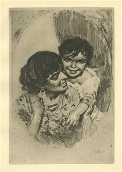 Anders Zorn etching