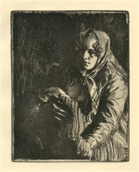 Anders Zorn etching