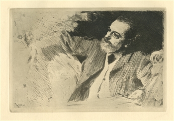 Anders Zorn etching