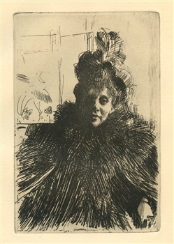 Anders Zorn etching