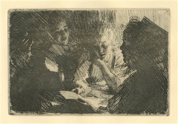 Anders Zorn etching