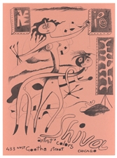 Julio de Diego lithograph Improvisations