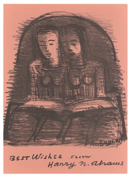 Moses Soyer lithograph Improvisations