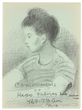 Raphael Soyer lithograph Improvisations