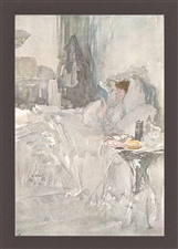 James Whistler lithograph The Convalescent