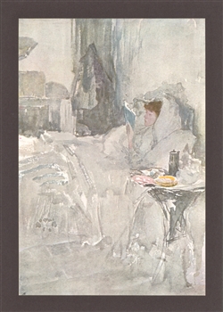 James Whistler lithograph The Convalescent