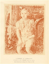 Francois Guiguet original lithograph