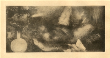 Edgar Degas monotype