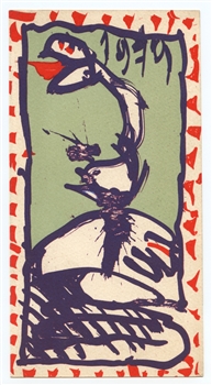 Pierre Alechinsky original lithograph