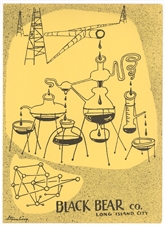 Harry Sternberg lithograph Improvisations