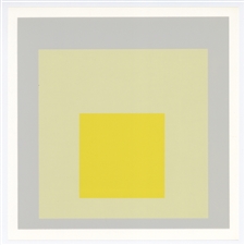 Josef Albers serigraph "Homage to the Square"