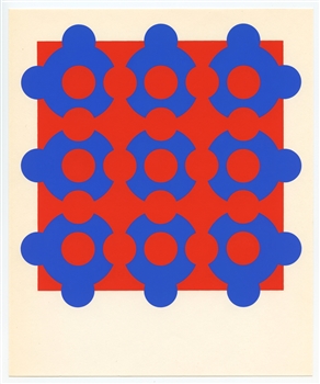 Victor Vasarely serigraph