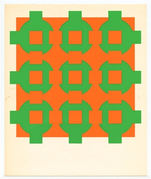 Victor Vasarely serigraph