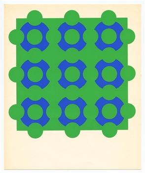 Victor Vasarely serigraph