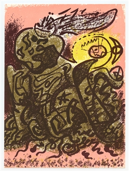 Andre Masson original lithograph