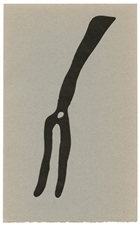 Jean Hans Arp lithograph Newyorker