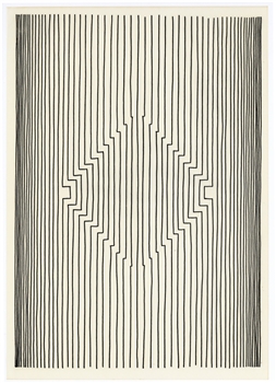 Victor Vasarely screenprint, 1963