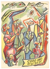 Harold Black lithograph Improvisations
