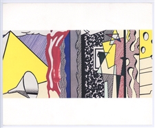 Roy Lichtenstein "Study for Greene Street Mural"