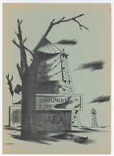 Karl Fortess lithograph Improvisations