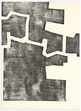Eduardo Chillida lithograph, 1968