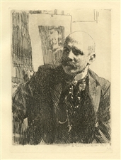 Anders Zorn etching