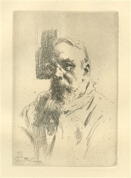 Anders Zorn etching