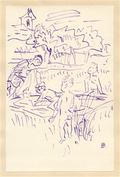 Pierre Bonnard lithograph