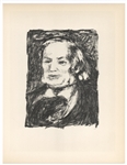 Pierre-Auguste Renoir lithograph "Richard Wagner"