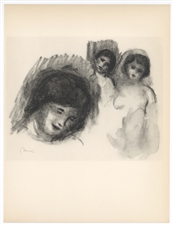 Pierre-Auguste Renoir lithograph