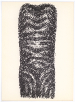 Raoul Ubac original lithograph, 1972