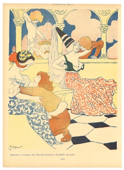 Georges Meunier lithograph, 1902