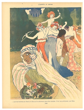 Georges Meunier lithograph, 1902