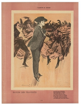 Tony Minartz lithograph, 1902