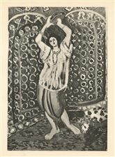 Henri Matisse "Danseuse au tambourin" 1929