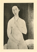 Amedeo Modigliani "Femme au collier"