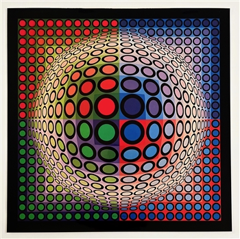 Victor Vasarely lithograph