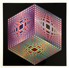 Victor Vasarely lithograph