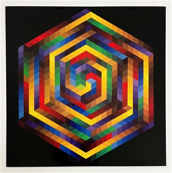 Victor Vasarely lithograph