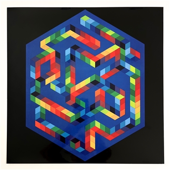 Victor Vasarely lithograph