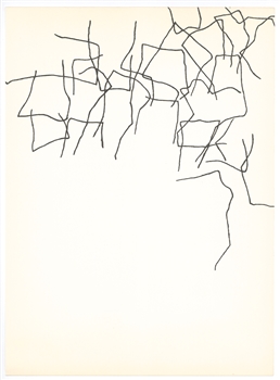 Eduardo Chillida original lithograph, 1964