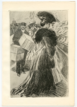 Tony Minartz original etching