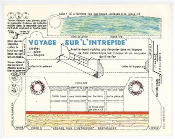 Rene Bertholo original lithograph