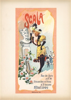 French lithograph poster